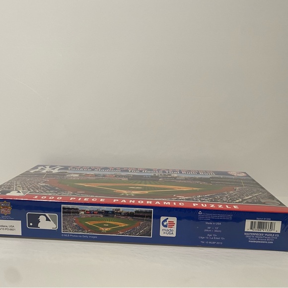 MasterPieces MLB New York Yankees Stadium Panoramic Puzzle 1000 Piece NEW Sealed - Picture 6 of 12